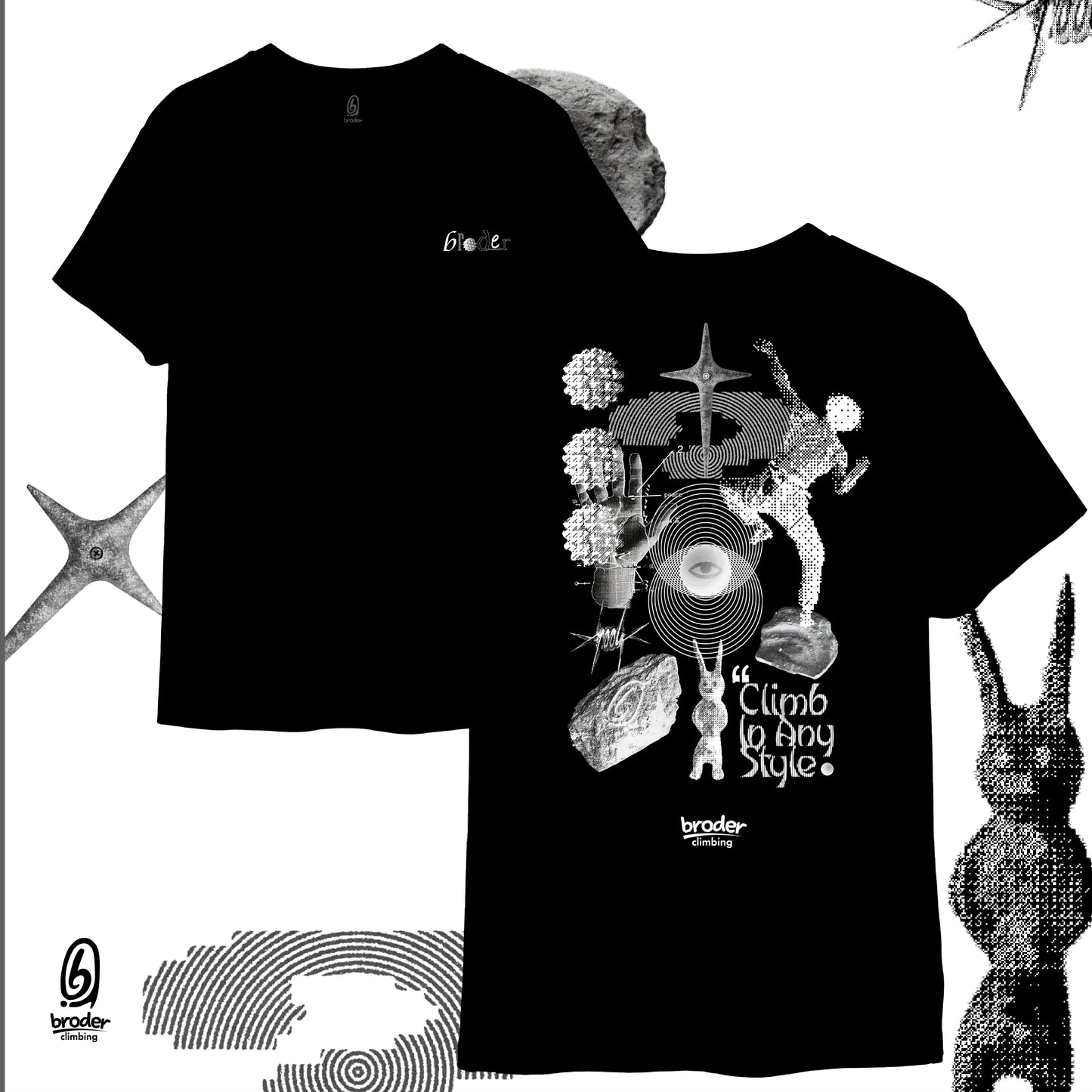 Climb in Any Style Black