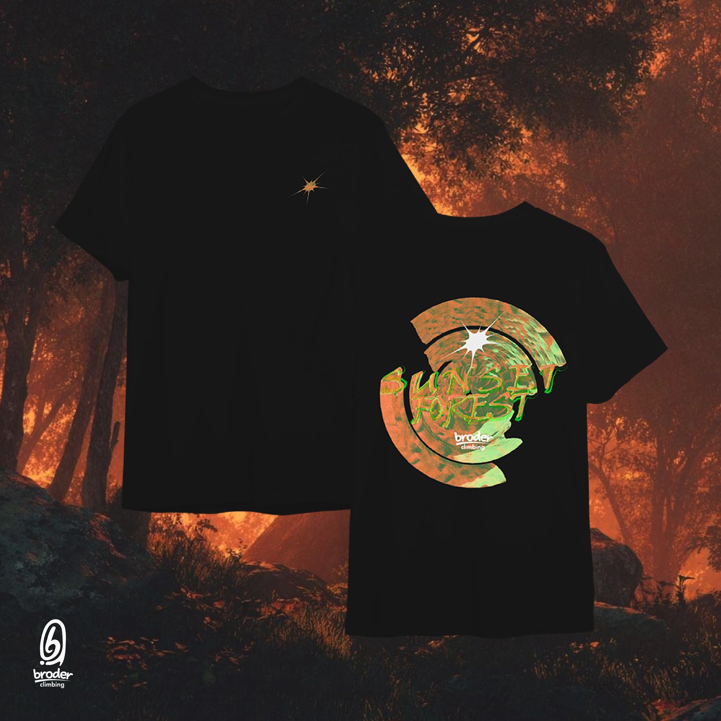 Sun Set Forest 3m T-Shirt